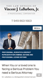 Mobile Screenshot of labarberalaw.com